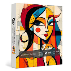 Geometric Rhythm Jigsaw Puzzle 1000 Pieces