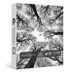 Black & White Trees Jigsaw Puzzle 1000 Pieces