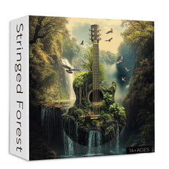 Rompecabezas del bosque de cuerda 1000 piezas