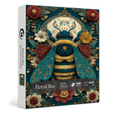 Floral Bee Jigsaw Puzzle 1000 Pieces