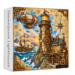Steampunk Lighthouse Jigsaw Puzzle 1000 Pieces