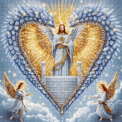Divine Heart Radiance Jigsaw Puzzle 1000 Pieces
