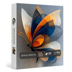 Rompecabezas abstracto de mariposas de 1000 piezas