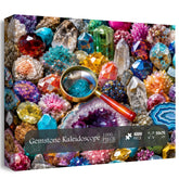 Gemstone Kaleidoscope Jigsaw Puzzle 1000 Pieces