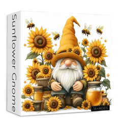 Sunflower Gnome Jigsaw Puzzle 1000 Pieces