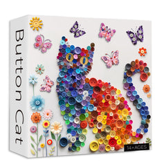 Button Cat Jigsaw Rätsel 1000 Stücke