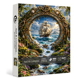 Puzzle Voile et Boussole 1000 pièces