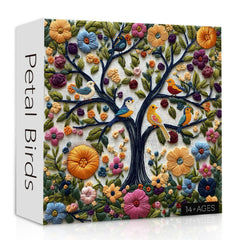 Petal Birds Jigsaw Puzzle 1000 Pieces