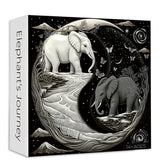 Elephant's Journey Jigsaw Puzzle 1000 Pieces