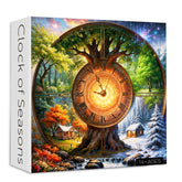 Clock of Seasons Jigsaw Puzzle 1000 Pieces
