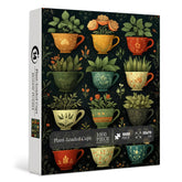 Plant-Loaded Cups Jigsaw Puzzle 1000 Pieces