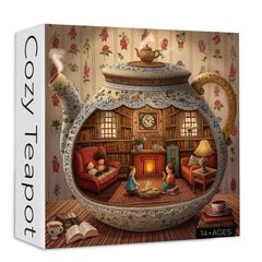 Cozy Teapot Jigsaw Puzzle 1000 Pieces