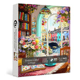 Teatime Canal Cottage Jigsaw Puzzle 1000 Pieces