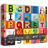 Verspielte Charaktere Puzzle 1000 Teile