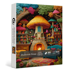 Pilzhaus Jigsaw Rätsel 1000 Stücke