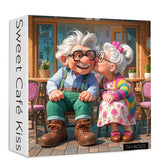 Süßes Café Kiss Jigsaw Puzzle 1000 Stücke