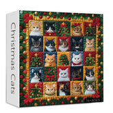 Christmas Cats Jigsaw Puzzle 1000 Pieces
