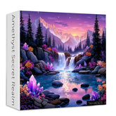 Puzzle Royaume secret d'améthyste 1000 pièces