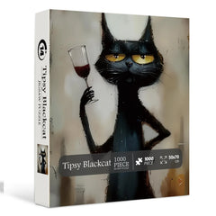 Spippe Blackcat Jigsaw Puzzle 1000 Stücke