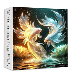 Puzzle con pesci scintillanti, 1000 pezzi