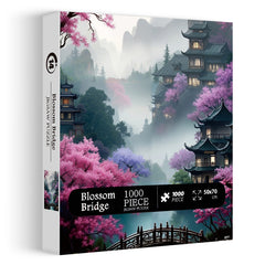 Blossom Bridge puzzle puzzle 1000 pezzi