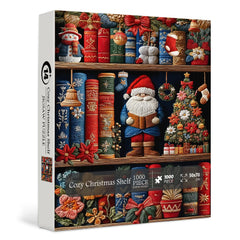 Cozy Christmas Shelf Jigsaw Puzzle 1000 Pieces