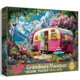 Puzzle Les vacances de grand-mère 1000 pièces