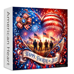 American Heart Jigsaw Puzzle 1000 Pieces