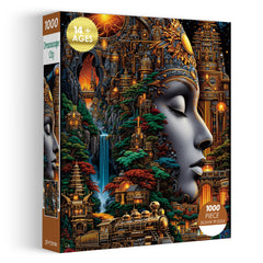 Dreamscape City Jigsaw Puzzle 1000 Pieces