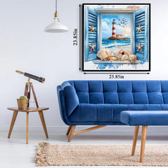 Puzzle de la fenêtre d'océan Puzzle 1000 pièces