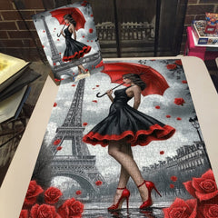 Retro Parisan Charm Puzzle 1000 pièces