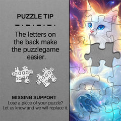Stardust Cat Jigsaw Puzzle 1000 Pieces