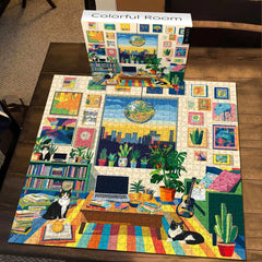 Colorful Room Jigsaw Puzzles 1000 Pieces