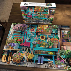 Botanical Haven Shed Jigsaw Puzzles 1000 Pieces