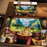 Gelassene Reise Puzzles 1000 Stücke