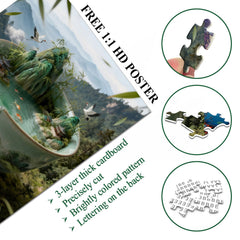 Bamboo forest landscape Jigsaw Puzzle 1000 Pieces