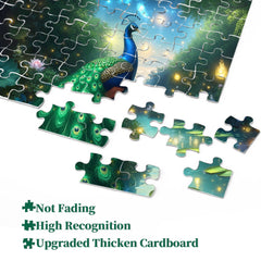 Peacock Oasis Paradise Jigsaw Puzzle 1000 Pieces