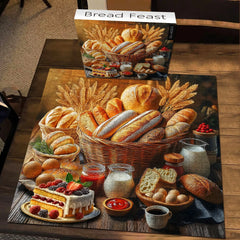 Bread Feast Jigsaw Puzzle 1000 Pieces