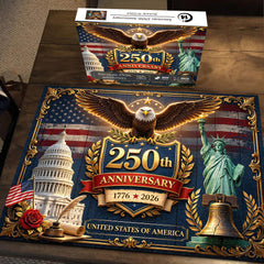 American 250th Anniversary Jigsaw Puzzle 1000 Pieces