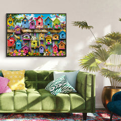 Giove puzzle di uccelli birdhouse 1000 pezzi