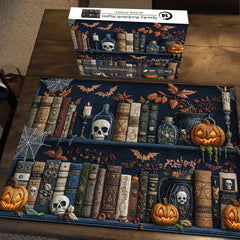 Spooky Bücherregalabende Puzzles 1000 Stücke