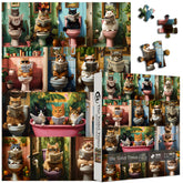 Die Toilettenzeiten Puzzles 1000 Stücke