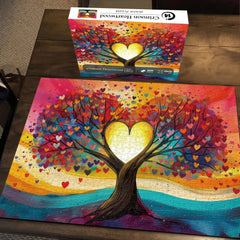 Crimson Heartwood Jigsaw Puzzles 1000 Pieces