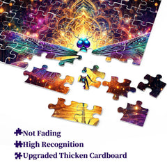 Sacred Light Dragonfly Jigsaw Puzzle 1000 Pieces