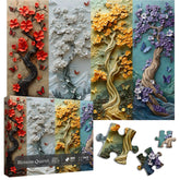 Puzzle Cuarteto de Flores 1000 Piezas