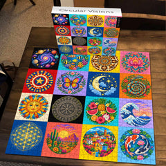Circular Visions Jigsaw Puzzle 1000 pezzi