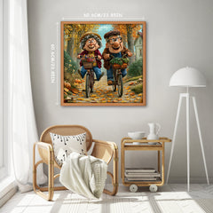 Puzzle Cavalcata d'Autunno Dorato da 1000 pezzi