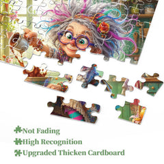 The Naughty Grandma Jigsaw Puzzle 1000 Pieces