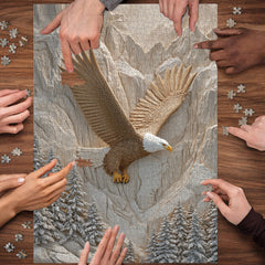 Wings Over Peaks Puzzle 1000 Teile