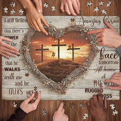Love Cross Jigsaw Puzzle 1000 Pieces